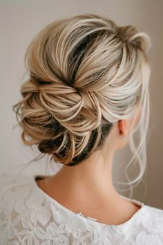 10+ Stunning Half Up Styles For Mother Of The Bride - NeedleStar Half Up Hair Mother Of The Bride, Wedding Updos For Mom Of Bride, Mother Of Bride French Twist, Up Do Mother Of The Bride, Glam Bridal Updo, Hair Do Up, Mom Of Bride Hair, Hair Styles For Mother Of The Bride Medium Shoulder Length, Bride Upstyles