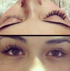 Eyelash Extensions Before And After, Eyelash Extensions Care, Gene False, Make Up Inspiration, Individual Eyelash Extensions