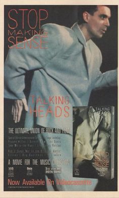 a magazine cover with an image of a man in a trench coat and the words stop making sense