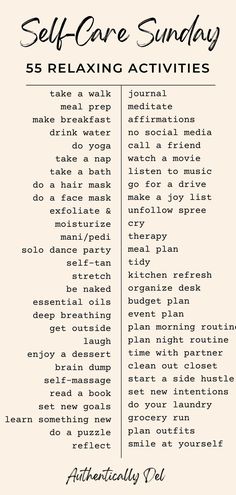 Self Care Sunday Routine, Ways To Unwind, Sunday Ideas, Self Care Sunday, Sunday Routine, Routine Ideas