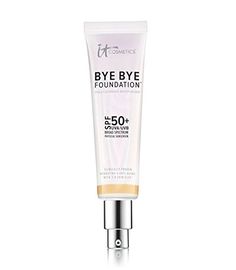 IT COSMETICS Bye Bye Foundation SPF 50 Full Coverage Moisturizer Tan 108 oz * Want additional info? Click on the image. (This is an affiliate link) Best Foundation For Acne, Foundation Full Coverage, Hide Wrinkles, It Cosmetics Foundation, Physical Sunscreen, Full Coverage Foundation, Anti Aging Moisturizer, Facial Moisturizers