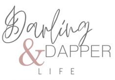 the logo for balling and dapper life