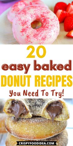 These easy baked donut recipes are best for snacks or desserts. Babycakes Recipes Donut, Babycakes Donut Recipes, Moist Baked Donuts Recipe, Fluffy Donut Recipe Baked, Home Made Doughnuts Recipes, Mini Baked Donuts Recipe, Baked Donut Recipes With Donut Pan, Baked Doughnut Recipes Easy, Pancake Donuts Recipes