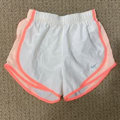 White Nike Shorts. Never Worn. Has Adjustable Waist And Liner On Inside. Nike Fits, White Nike Shorts, Nike Shorts Women, Cute Nike Outfits, Fitness Wear Outfits, Preppy Summer Outfits, Cute Dress Outfits, Casual Preppy Outfits, Cute Nike Shoes