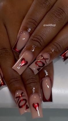 valentine’s day, valentine’s day nails, valentine’s day nail inspo, heart nails, red hearts, v-day, vday, vday nails, vday nail inspo, v-day nails, white, stylish nails, nails, long nails, nail design, nail tech, funky nails, cute nails, fun nails, nail ideas, nails designs, nail design ideas,design, nail art, nails, acrylic nails, nails inspo, nails inspiration, nail ideas, summer nail inspo, summer nail inspiration, nail design inspo, nails 2023, summer nail ideas, nails summer 2023, nails february 2023, aesthetic, simple aesthetic, cute nail ideas, cute nail designs, short nails 2023, short nail ideas, french nail ideas, trendy nails, long nails inspo, long nail inspiration, beauty, short nail acrylic, french nails, trendy nails, creative nails, gel nails, stylish nails, fashion desi Medium Nails Acrylic Valentines, Nail Design Ideas Valentines Day, Valentine’s Day Nail Ideas For Short Nails, Valentine’s Day Nail Inspo 2023, Valentines Day Nails Inspiration, Vday French Tip Nails, Valentine’s Day Nails Medium Length, Simple Valentines Day Nail Designs, Valentines Overlay Nails