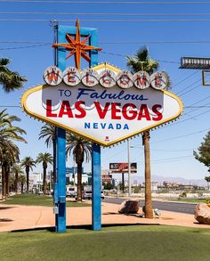 the welcome to fabulous las vegas nevada sign