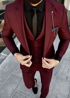 This Mens Wedding Suits item by BlingFashionStore has 125 favorites from Etsy shoppers. Ships from India. Listed on 04 Sep, 2022 Black Tuxedos, Tuxedos Wedding, Beach Wedding Suits, Maroon Suit, Red Tuxedo, Terno Slim, Dinner Suit, Formal Fashion, Suits Men