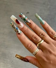 Streetwear Nails, Models Quotes, Hairstyles Back To School, Lexi Nails, Streetwear Jewelry, Tooth Gems, Duck Nails, Classy Dresses