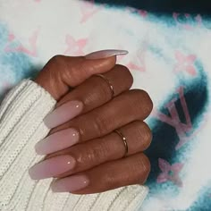 Neutral Nails Acrylic, Maquillage On Fleek, Nagellack Trends, Neutral Nails, Girls Nails, Fire Nails, Classy Nails