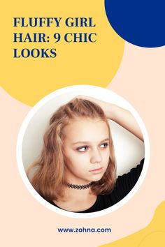 Find 9 fluffy hair girl looks that showcase poof and oomph, not frizz. Ideal for young girls seeking a stylish new 'do. Emo Hair, Hair Shades