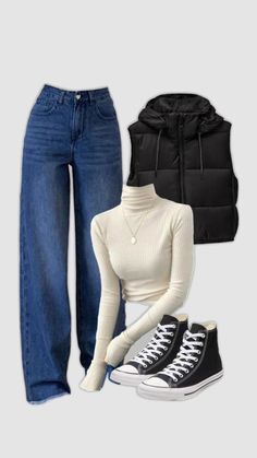 College Outfit, Casual College Outfits, Winter Fashion Outfits Casual, Everyday Fashion Outfits, Casual Day Outfits, Quick Outfits, Easy Trendy Outfits, Simple Trendy Outfits