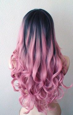 Pastel Pink Hair Dye, Grey Balayage, Pink Ombre Hair, Pink Hair Dye, Pink Wig, Hair Color Pink, Winter Hair Color, Trendy Hair Color, Hair Color Highlights