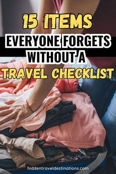 15 Most Forgotten Travel Items You Must Grab. Heading on your dream vacation? Make sure you don't leave behind these crucial packing essentials that can make or break your travel experience. From portable chargers to first aid kits, these travel necessity tips will keep your trip stress-free and fully prepared. Trip Necessities Travel Packing, Packing For Overseas Travel, Packing For International Travel, Traveling Must Haves, Packing For A Trip, Suitcase Packing Tips, Luggage Packing