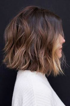 Medium Bob Haircut, Balayage Bob, Choppy Bob Haircuts, Medium Bob, Wavy Bob Hairstyles, Medium Bob Hairstyles, Choppy Bob Hairstyles, Lob Haircut, Wavy Hairstyles