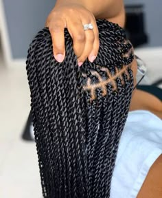 Braided Hairstyles For Black Women Cornrows, Jumbo Box Braids, Braided Ponytail Hairstyles, Sopot, African Braids Hairstyles, African Braids