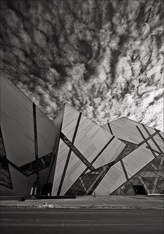 black and white photograph of the exterior of a building