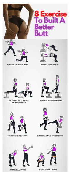 Exercises To Grow Glutes, Glute Building Exercises, Grow Glutes, Glute Workout Routine, Glute Building, Glute Workout Gym, Workout Gym Routine, Gym Workout Plan For Women, Best Gym Workout