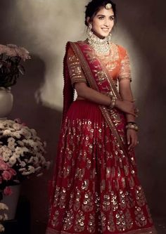 Simple Indian Outfits, Indian Bridal Wear Red, Indian Dresses For Women, Latest Bridal Lehenga, Indian Saree Blouses Designs, Mangalsutra Designs, Indian Bridal Wear, Fashion Illustration Dresses, Bridal Dress Design