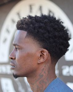 African American Boy Haircuts, Afro Hair Fade, Black Men Beard Styles, Taper Fade Curly Hair, Stylish Mens Haircuts, Mullet Fade, Braid Styles For Men, Men's Cuts, Undercut Fade