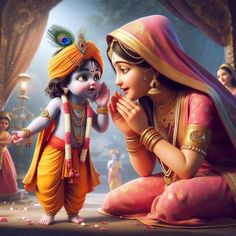 Bhagwan Krishna Images, Little Krishna Cute Pics Janmashtami, Lord Krishna With Devotee, Krishna And Yashoda Images, Yashoda And Krishna Baby, Baby Krishna Cute Pic, Little Krishna Cute Pics, Kanha Ji Images, Little Krishna Images