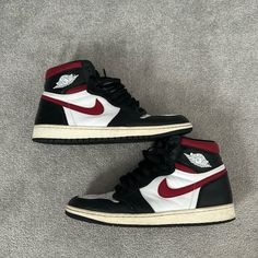 -Good Worn Condition -Look Great Just A Little Old -Send Offers Air Jordan 1 High, Jordan 1 High, Air Jordan 1, Jordan 1, Red Color, Air Jordan, Air Jordans, Looks Great, Men's Shoes