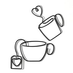 PRICES MAY VARY. What's included: the package includes 2 pieces of metal coffee cup wall decors , and the enough quantity and a nice combination can meet your home wall decoration needs. Proper dimension: the metal coffee cup wall art measures approx. 10.5 x 15 cm/ 4.13 x 5.91 inches and 12 x 17 cm/ 4.72 x 6.69 inches, which the proper size can well match with the empty wall,these coffee wall ornaments will add fun touches for your coffee station. Proper dimension: the metal coffee cup wall art Coffee Shop Lounge, Coffee Cup Wall Art, Metal Coffee Sign, Tea Supplies, Wall Art Coffee, Coffee Bar Sign, Dining Office, Coffee Wall Decor, Coffee Sign