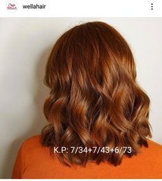 Cooper Hair Formula, Wella Color Touch Formulas Copper, Wella Copper Formula, Red Hair Formulas, Copper Pennies, Wella Hair Color, Strawberry Blonde Hair Color, Hair Color Formulas