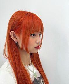 Adore Sunrise Orange Hair, Ginger Hair Dyed, Amazon Clothing Finds, Hime Cut, Clothing Finds, Red Hair Inspo, Amazon Clothing, Hair Color Streaks, Color Party