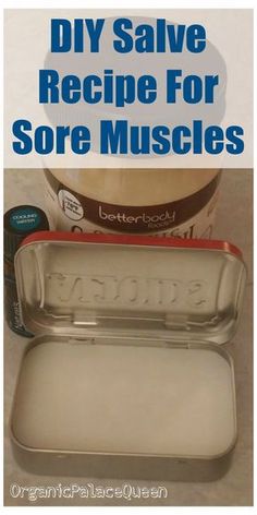 Sore Muscle Salve, Back Pain Massage, Sore Muscle, Muscle Rub, Essential Oils For Pain, Coconut Oil For Skin, Joints Pain Relief