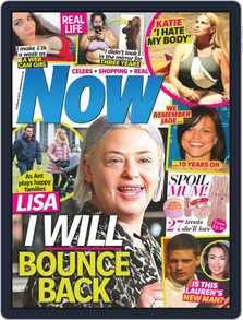 the front cover of now magazine with an image of a woman's face on it