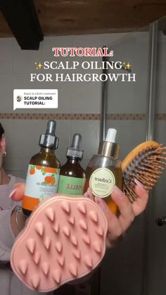 Scalp Oiling, Rosemary Oil For Hair Growth, Healthy Hair Routine, Hair Care Kits, Rosemary Oil For Hair, Natural Hair Growth Tips