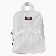 White Backpack With Zipper Closure For Streetwear, Urban White Backpack For School, Casual Adjustable Backpack For Back To School, Back To School Backpack With Adjustable Strap For Streetwear, Backpack Store, Square Backpack, Flap Backpack, Youth Clothing, Luggage Backpack