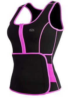 Hook and loop & zipper closure closure Designed and handcrafted by Along Fit, the sauna vest waist trainer for women is dedicated to providing the best sauna and curve shaping effect for you, the body builder who is working toward fitness and beauty. The sweat vest is made of premium neoprene material and equipped with adjustable trimmer belt to ensure a Waist Trainer Vest, Sweat Vest, Latex Waist Trainer, Waist Corset, Sauna Suit, Vest For Women, Waist Trimmer, Women Waist, Waist Trainer Corset