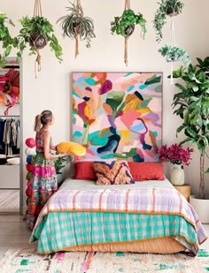 Kate Owen, Indian Room, Arte Inspo, Eclectic Interior, Dream Bedroom, Bohemian Decor, Bedroom Diy, Interior Spaces, House Colors