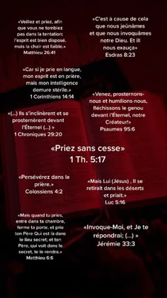 an open book with the words in french and english on it, next to a red background