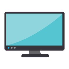 a flat screen computer monitor with a long shadow on it's face and bottom corner