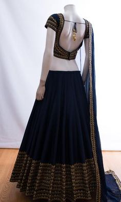 Lehenga Saree Design, Indian Sari Dress, Unique Blouse Designs