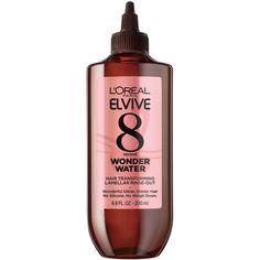 Wonder Water Lamellar Technology is 8 seconds to silkier, shinier, healthier looking hair. A new generation of premium treatment; with its liquid form, Wonder Water stands out from conventional rinse-outs. Upon contact with wet hair, it works in 8 seconds to visibly transform hair from the 1st use. 1 Elvive 8 Second Wonder Water sold every minute* *Based on units sold in the latest 18 weeks (since launch). Source: Nielsen Mass Market Data as of May 2nd, 2020 Instructions: Use 2-3 times per week Medium Textured Hair, Silky Shiny Hair, How To Look Attractive, Cherub Tattoo, Hair Layers, Cheap Beauty Products, Budget Beauty, Tangled Hair, Curly Hair Products