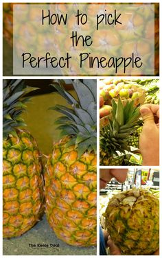 how to pick the perfect pineapple