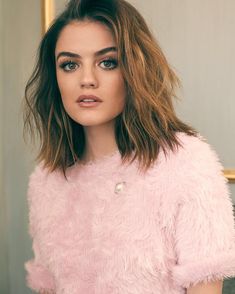 10 Haircuts You Should Seriously Think About for 2017 | Brit + Co Brunette Eyebrows, Messy Long Bob, Lucy Hale Hair, Corte Long Bob, Cute Haircuts, Lucy Hale, Long Bob, Hair Envy, Celebrity Hairstyles