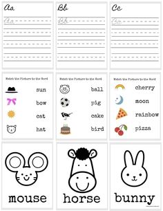 printable worksheets for kids to practice handwriting