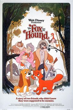 the fox and the hound movie poster