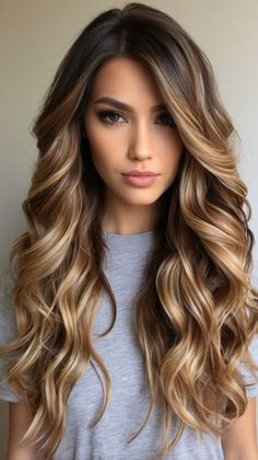 Balayage Hair Brown, Caramel Highlights On Brown Hair, Brown Hair Highlights, Brown Balayage Hair, Highlights On Brown Hair, Brown Hair Trends, Light Auburn Hair, Balayage Ideas