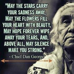 an old man with long hair and a quote on it that says, may the stars carry