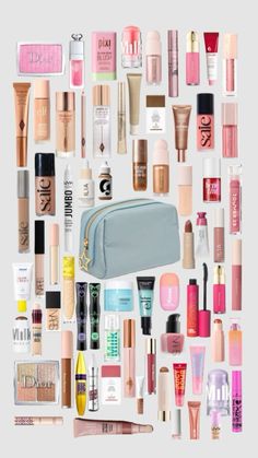 Skincare Makeup Products, Christmas Wishlist Ideas Makeup, Makeup In Order How To Apply, Makeup To Get, Makeup Wishlist Ideas, That Girl Makeup Products, Things You Need To Buy, It Girl Products, Pretty Makeup Products