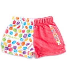 From Iscream&#x2C; these sleep shorts feature:Solid/printed color block designFabric-covered waistbandBack pocketPull-on stylingPolyesterMachine wash/tumble dryImported. Plush Shorts, Fun Shorts, Cute Clothing Stores, Pastel Goth Fashion, Diy Clothes And Shoes, Cute Pajama Sets, Pj Shorts, Cute Preppy Outfits, Cute Pajamas