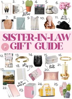 the ultimate sister - in - law gift guide