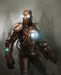 Steampunk Games, Steampunk Armor, Steampunk Character, Steampunk Design