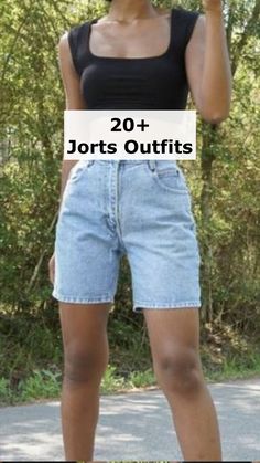 Rock a classic summer look with a jorts outfit! Denim shorts are the ultimate staple for casual cool as temperatures rise.