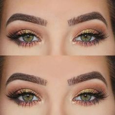 Planet Makeup, Green Dress Makeup, Soft Make-up, Green Eyes Pop, Looks For Green Eyes, Pageant Makeup, Green Eyes Makeup, Hazel Eye Makeup, Beautiful Green Eyes